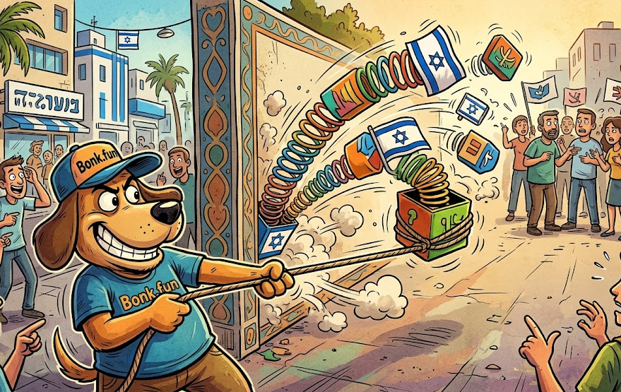 Trò đùa Cá tháng Tư của Bonk.fun nhắm vào Israel gây ra tranh cãi缩略图