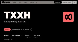 Quỹ ETF Hyperliquid đầu tiên tại Mỹ có ngày đầu giao dịch "khiêm tốn"缩略图