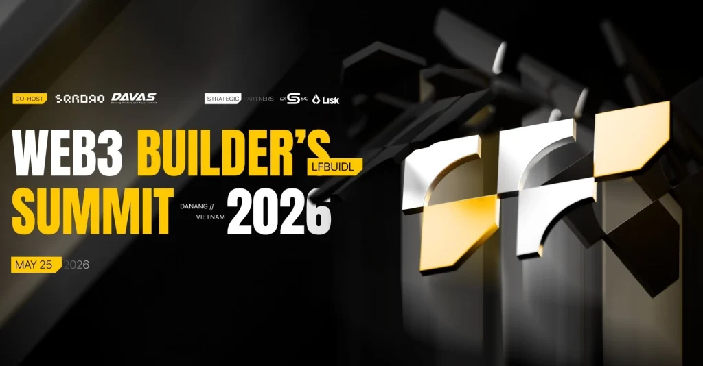 Web3 Builders' Summit 2026: Kết nối hệ sinh thái Web3 với Trung tâm Tài chính Quốc tế Đà Nẵng缩略图