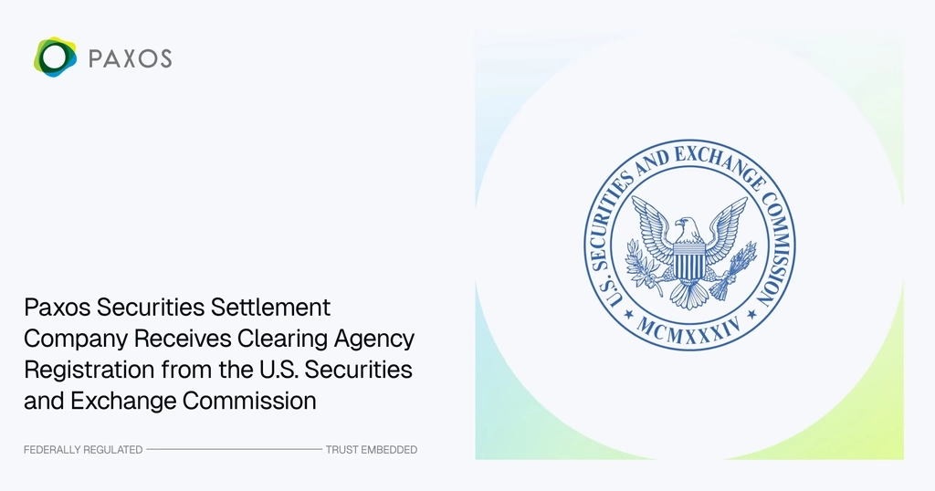 Paxos trở thành công ty crypto đầu tiên được SEC cấp phép làm hạ tầng chứng khoán缩略图