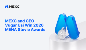MEXC và CEO Vugar Usi nhận 4 giải tại MENA Stevie Awards 2026缩略图