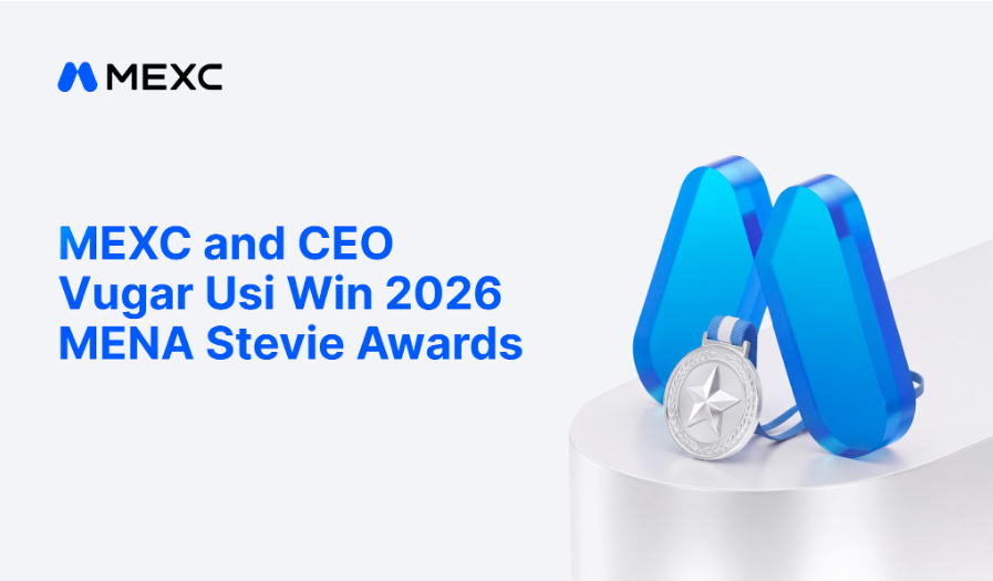 MEXC và CEO Vugar Usi nhận 4 giải tại MENA Stevie Awards 2026缩略图 MEXC và CEO Vugar Usi nhận 4 giải tại MENA Stevie Awards 2026缩略图