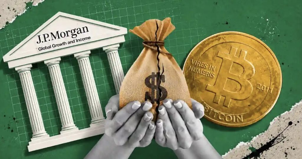 JPMorgan cho rằng Bitcoin đang thay thế vàng trở thành công cụ phòng ngừa rủi ro缩略图