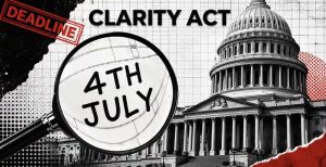 Cập nhật về Đạo luật CLARITY: Nhà Trắng ấn định hạn chót ngày 4 tháng 7 khi Thượng viện tiến tới bỏ phiếu缩略图