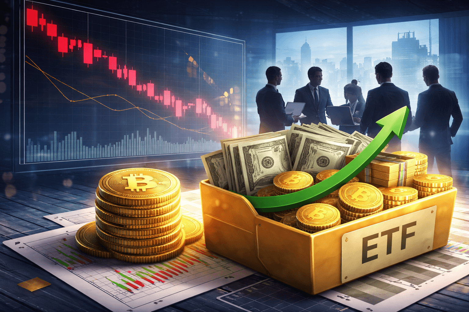 Bitcoin ETF thu hút kỷ lục gần 2 tỷ USD trong tháng 4 khi Ether đảo chiều khởi sắc缩略图