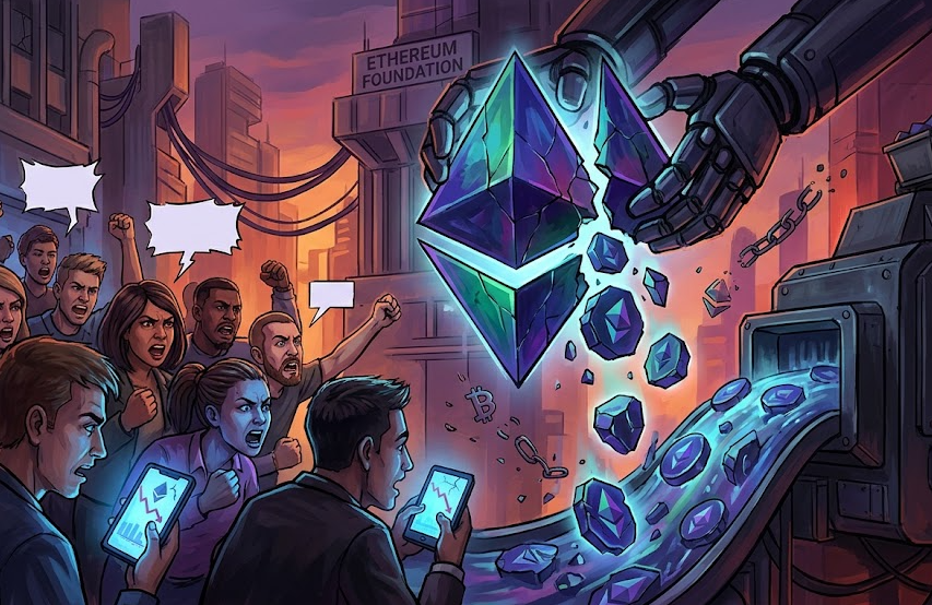 Ethereum Foundation bán tháo 23 triệu USD ETH cho BitMine: Vì sao cộng đồng phẫn nộ?缩略图