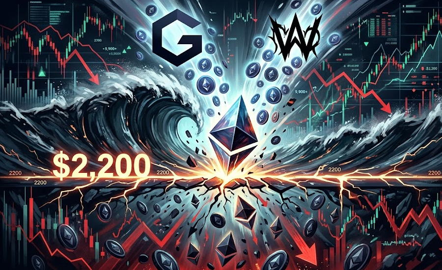 Liệu Ethereum có giữ được mốc 2.200 USD sau khi WLFI và Genesis bán tháo hơn 9.900 ETH?缩略图