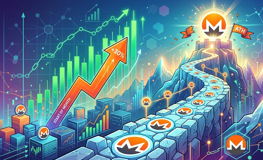Monero tăng 30% trong một tháng: Phác thảo lộ trình XMR hướng tới đỉnh lịch sử 799 USD缩略图