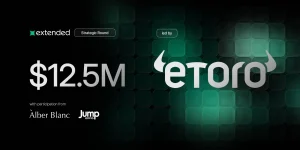 eToro dẫn đầu vòng gọi vốn 12,5 triệu USD cho sàn perp DEX Extended缩略图