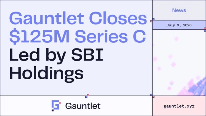 Gauntlet nhận khoản đầu tư khủng 125 triệu USD từ SBI Holdings缩略图