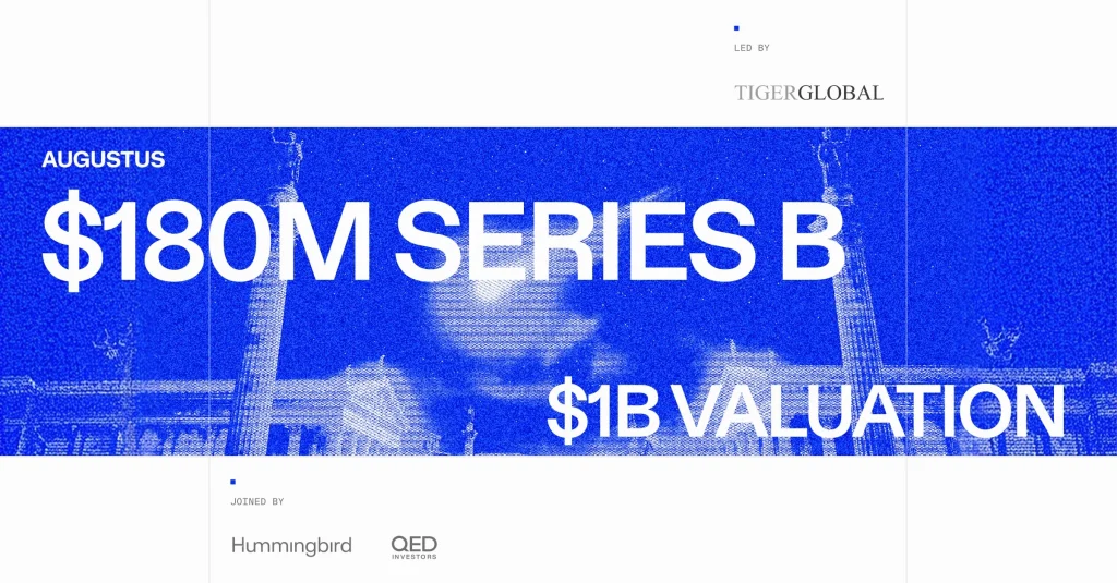 Augustus huy động 180 triệu USD, đạt định giá 1 tỷ USD缩略图