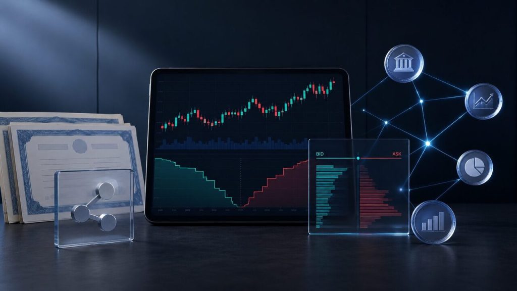 Cổ phiếu token hóa tăng mạnh: Thanh khoản và minh bạch trở thành bài toán mới缩略图