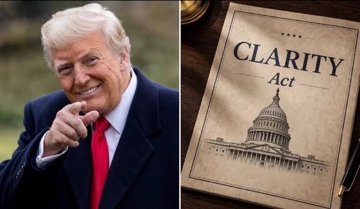 Trump đồng ý với phiên bản mới nhất của CLARITY Act缩略图