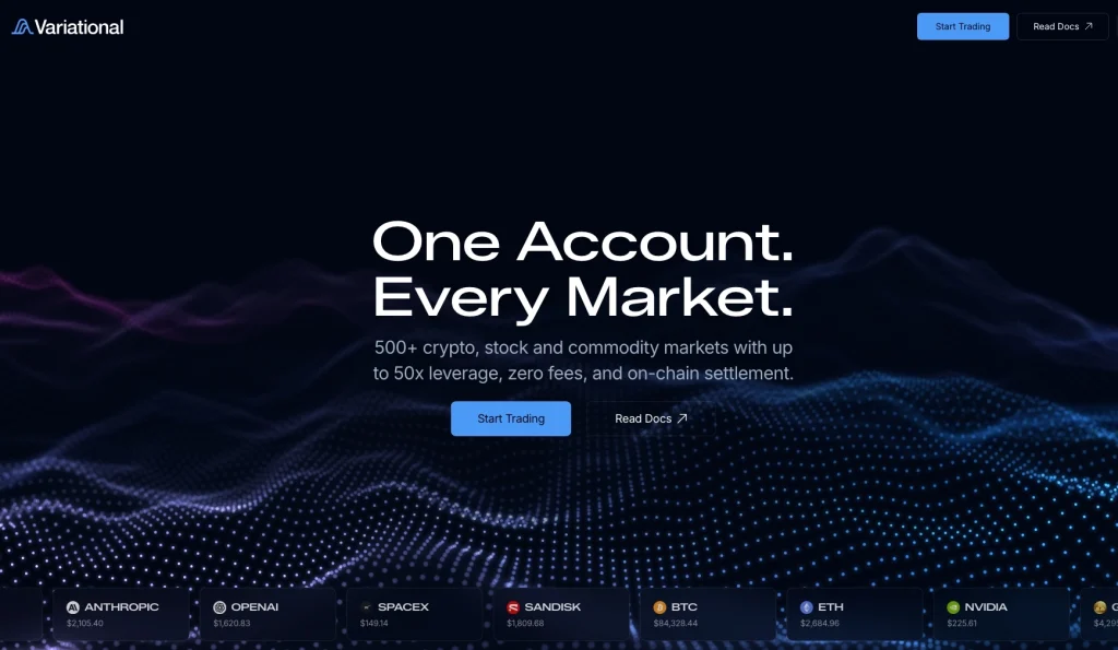 Variational chốt airdrop 32% nguồn cung VAR, TGE vào Q4/2026缩略图